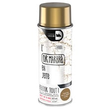 Peinture aérosol Relook Tout - Or marbré - 400ml