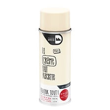Peinture aérosol Relook Tout - Creme - Mat - 400ml