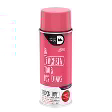 Peinture aérosol Relook Tout - Laque - Fuschia ...