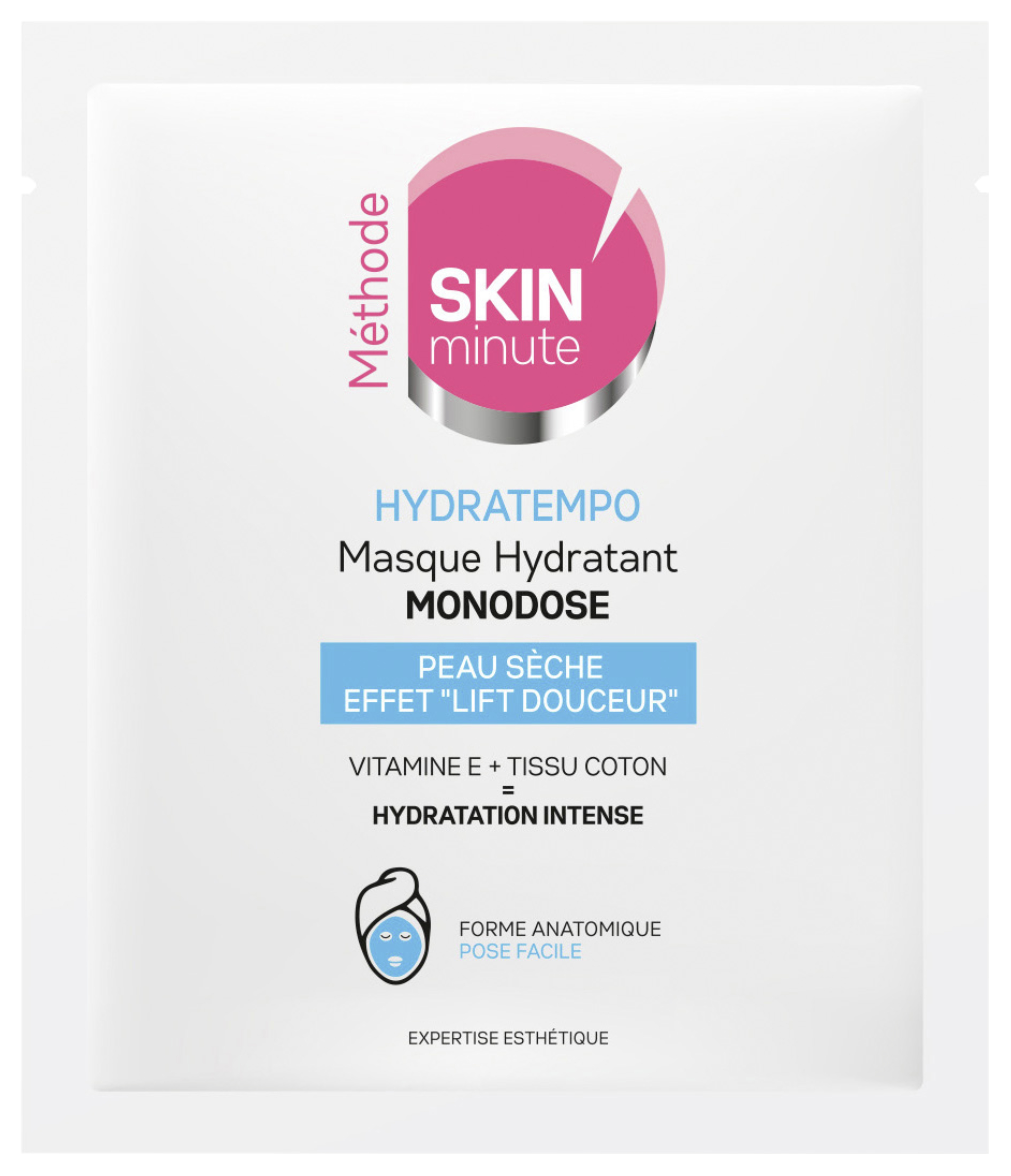 Masque visage hydratant réparateur Skin'minute