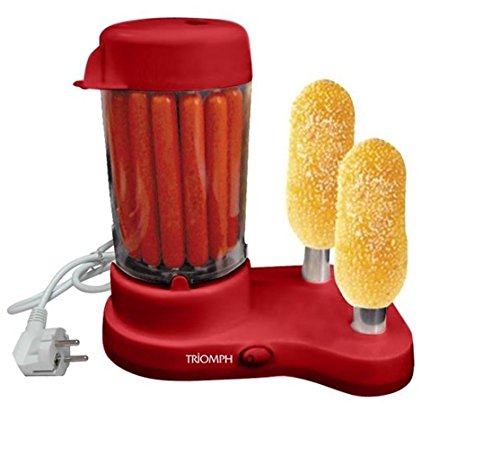 Triomph INT-07 Machine à Hot-Dog Double Rouge 2...