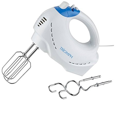 Triomph ETF2121 Batteur à Main Blanc/Bleu 18 x ...