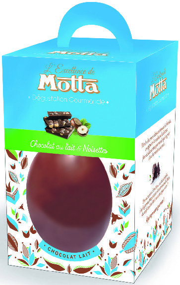  OEUF EN CHOCOLAT “MOTTA” code EAN 3700125800987 