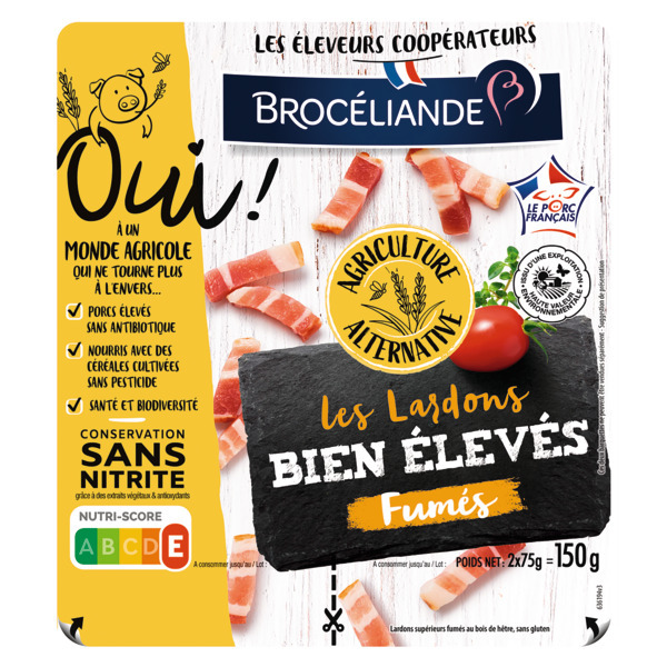 LARDONS FUMÉS BIEN ÉLEVÉS AGRICULTURE ALTERNATI...
