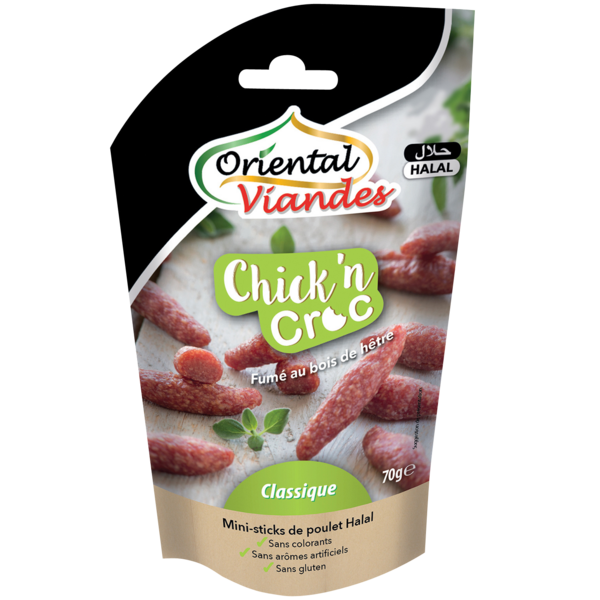 Mini Stick de poulet Halal Chick'n Croc