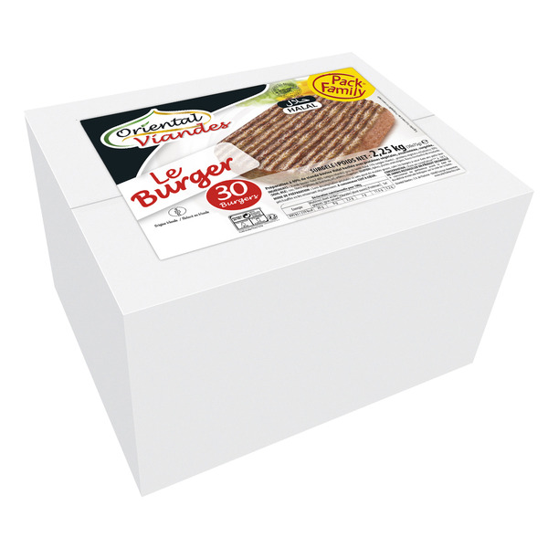 Le Burger Halal surgelé