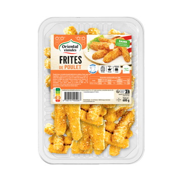 FRITES DE POULET HALAL
