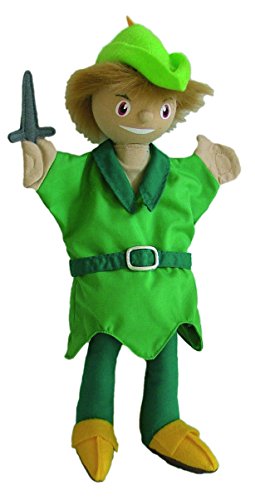 - ma35006 - marionnette à main 35 cm - peter pan