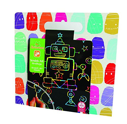 - cre4020 - loisirs créatifs - scratch art - de...