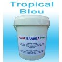 Azurconfiserie Sucre à barbe à papa Tropical Bleu 1000g code EAN 3700144904048 