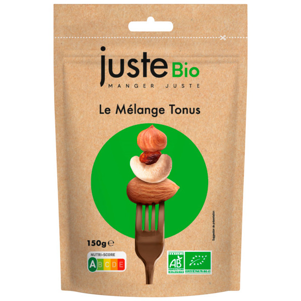  Mélange Tonus Fruits Secs Bio Juste Bio code EAN 3700146217030 