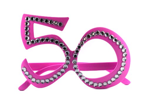 Lunettes Anniversaire 50 ans - Roses