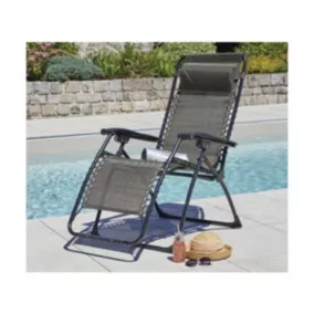  Bain de soleil  en acier coloris taupe code EAN 3700156617219 