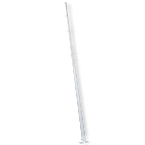 07321 mat avec platine peinture époxy métal bla...