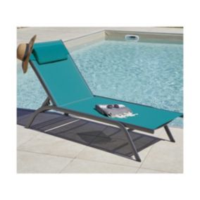  Bain de soleil  en Aluminium coloris bleu canard code EAN 3700156654337 