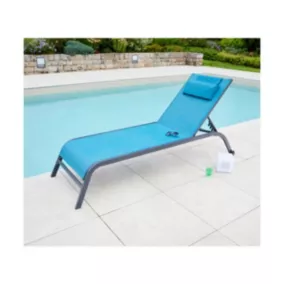  Bain de soleil  en acier coloris bleu canard code EAN 3700156697457 