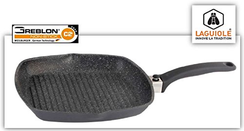 POELE GRILLE CARRE 9020810 Noir Laguiole