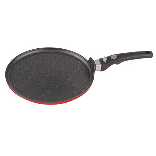 Crêpière ZOE rouge démontable - Laguiole