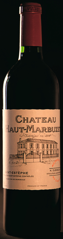 AOP SAINT-ESTÈPHE ROUGE 2015 Château Haut Marbuzet