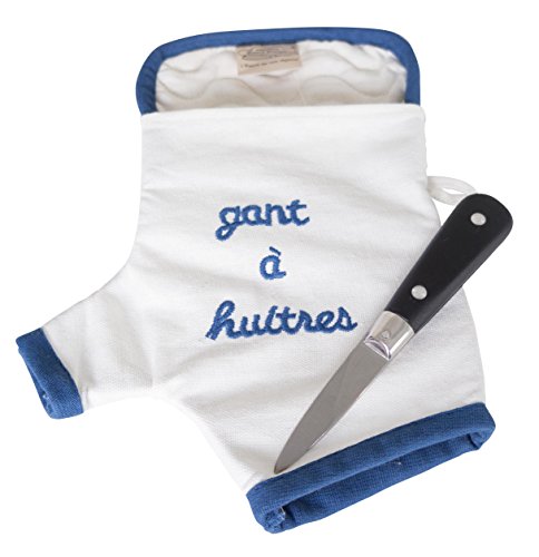 Coffret gant et couteau à huîtres