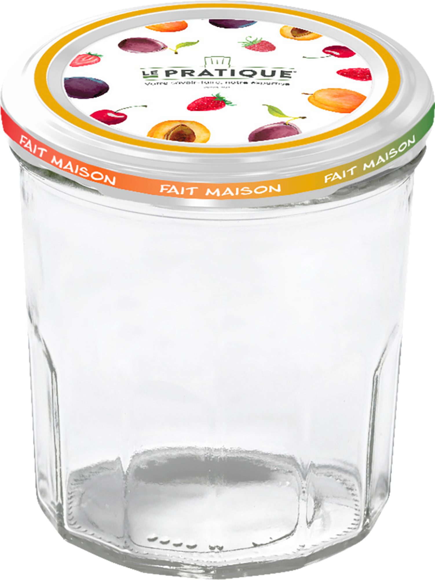 LOT DE 12 CONFITURIERS 324 ML 3700206411958 