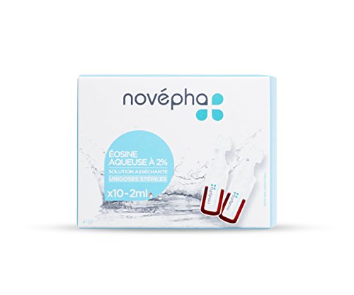 NOVEPHA Eosine aqueuse à 2% solution cutanée asséchante 10 x 2 ml 3700206741055 (3700206741055)