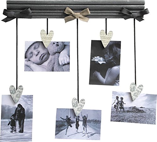 Bruit de cadre Bruit de Cadre B1811 Accroche-Photos 5 Vues Romance Noir code EAN 3700209021963 