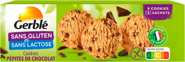  Cookies Pépites De Chocolat Gerblé code EAN 3700211234221 