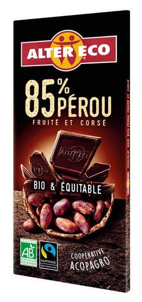 Chocolat noir 85% Pérou