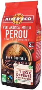 CAFÉ PUR ARABICA MOULU BIO “ALTER ECO”**