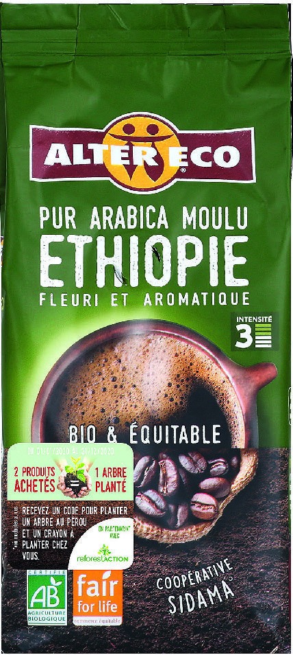 CAFÉ MOULU ÉTHIOPIE “ALTER ÉCO” 3700214618677 (3700214618677)