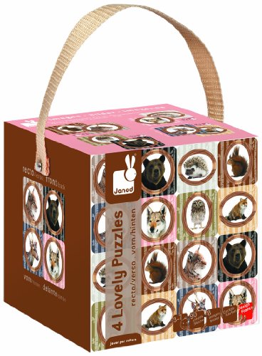 - lovely puzzle forêt 90 pcs - janod