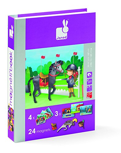 - 4502833 - livre magnétique - chevaux et caval...