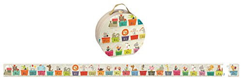 - j02928 - valisette puzzle train alphabet 27 pcs