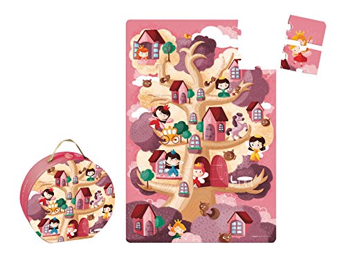 - j02994 - valisette puzzle géant féérik 36 pcs