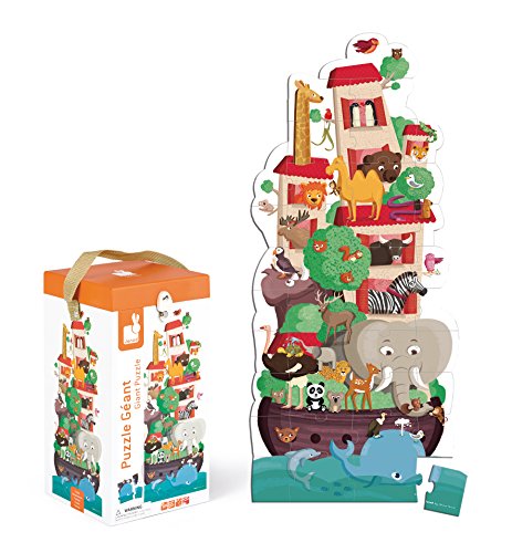 - j02997 - puzzle géant arche de noé 39 pcs