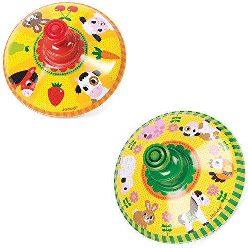 Toupie métal ferme (deux modèles assortis) - Janod