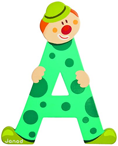 Janod JANOD - Lettre Clown A code EAN 3700217345426 