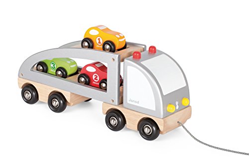 - j05603 - camion multi bolides bois