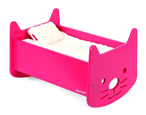 Janod - j05897 - berceau babycat bois code EAN 3700217358976 