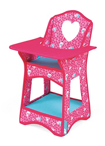 - j06569 - birdy paradise - chaise haute poupée