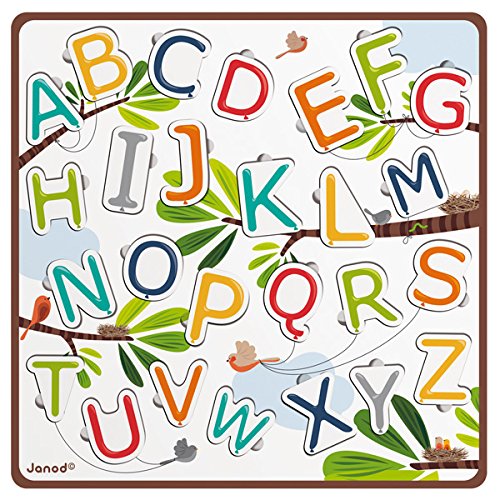 Puzzle bois abc ballons