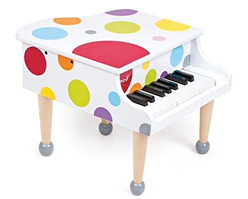 - j07627 - piano à queue confetti bois