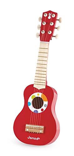 - j07628 - ma première guitare confetti bois