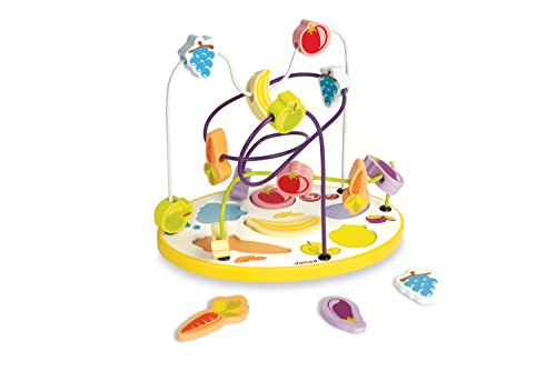 - j08091 - looping puzzle fruits et légumes 6 pcs