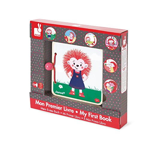 Janod - j08177 - livre bois - les bobos du petit hérisson code EAN 3700217381776 