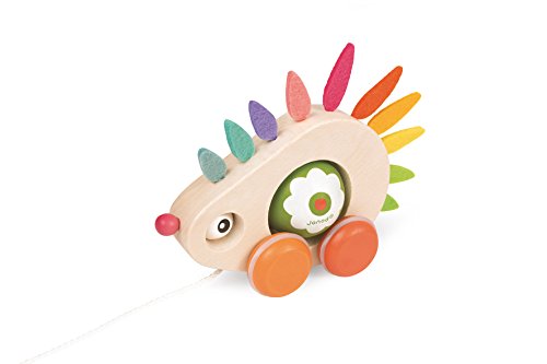 - j08233 - herisson à promener zigolos bois