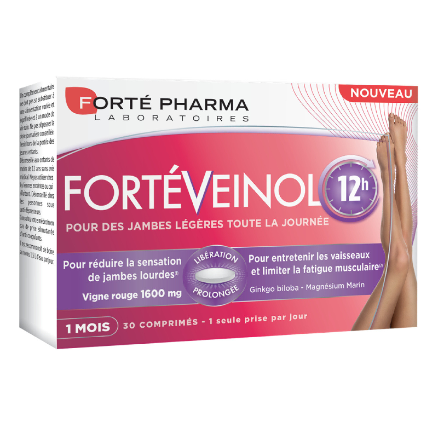 Complément alimentaire jambes lourdes FORTE PHARMA