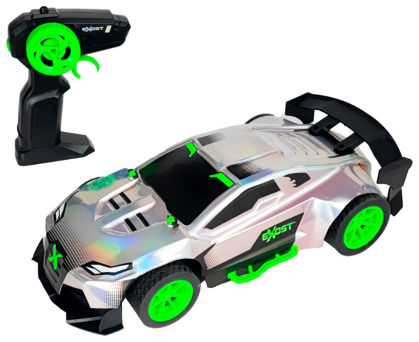 EXOST Voiture télécommandée Exost métal chrome  code EAN 3700224540227 