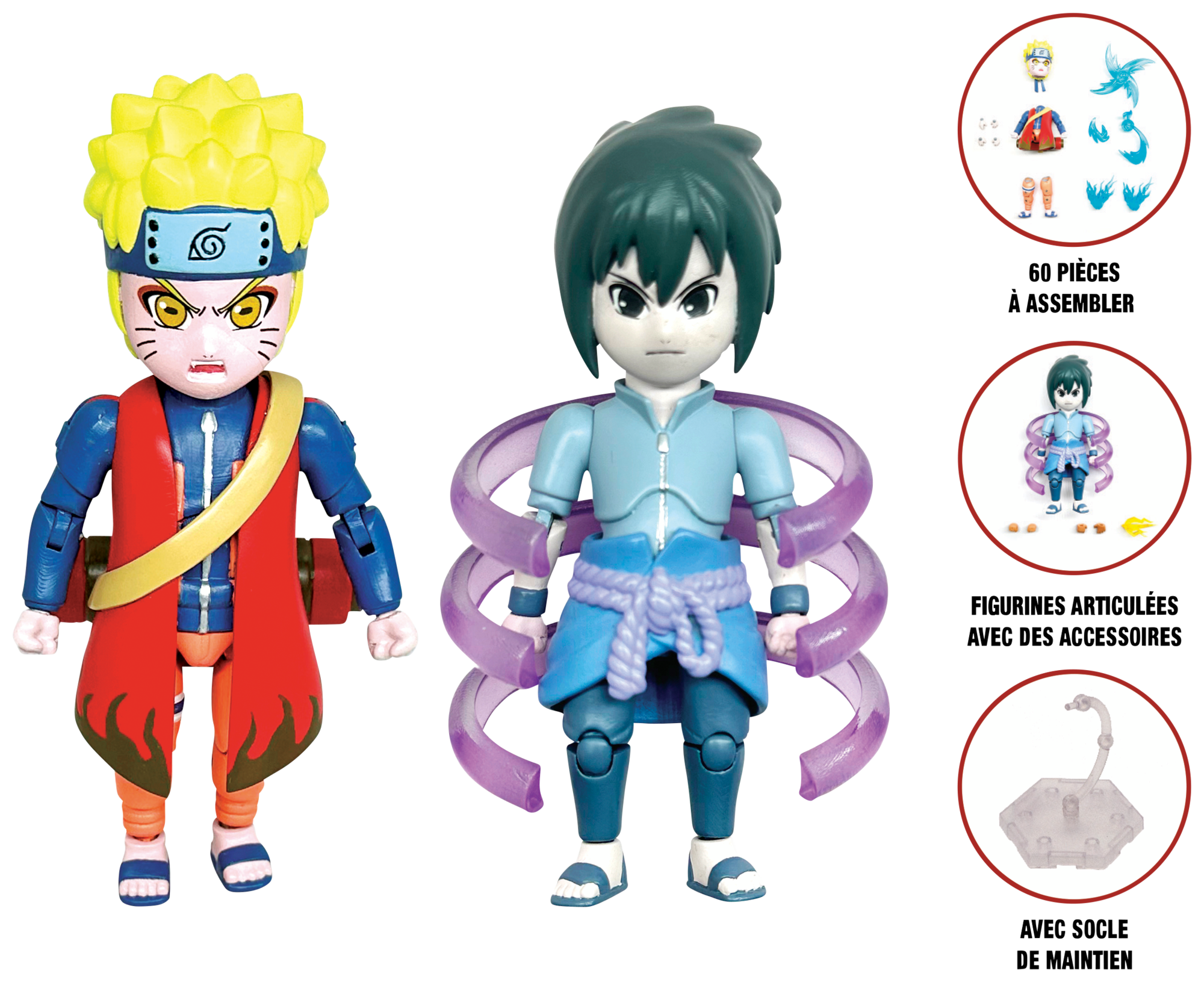 FIGURINE ARTICULéE à CONSTRUIRE NARUTO 3700224540395 